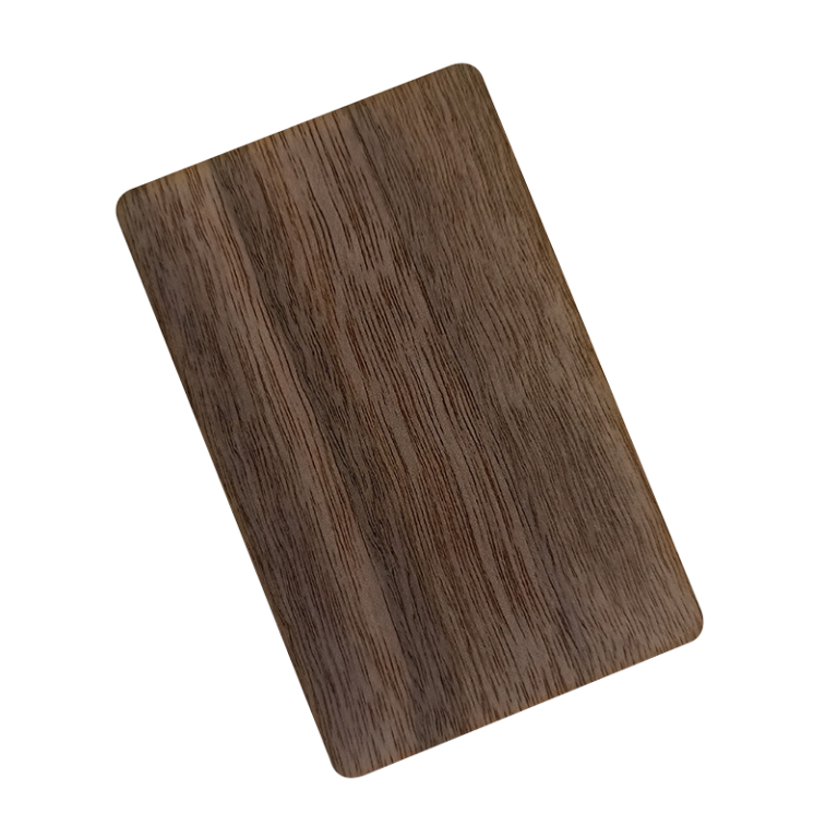 Wooden 10 Pcs NFC Ntag213 Ntag216 RFID Black Walnut Blank Digital Business Card DIY Crafts Laser Engraving New Materials