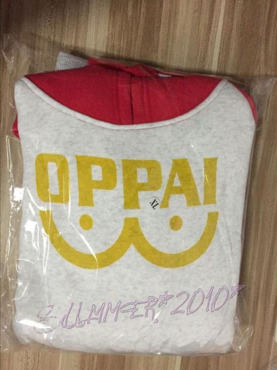 New Anime One Punch Man Saitama Oppai Hoodie Pullover Sweatshirt Cosplay Costume - Image 3