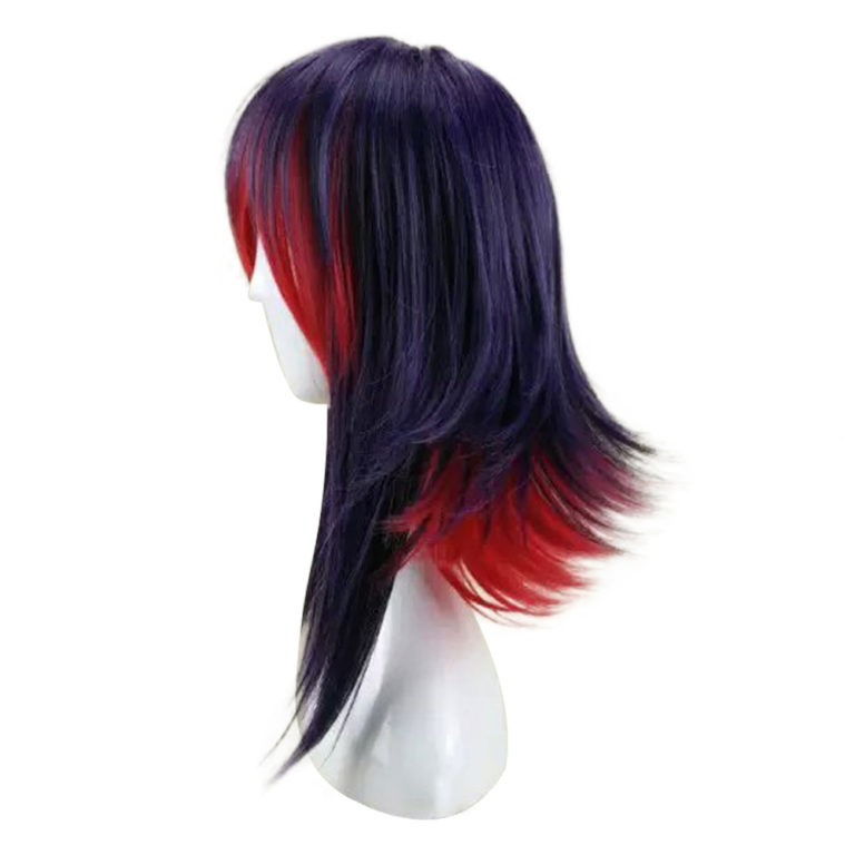 Synthetic Hair From HAIRJOY Purple Blue Mixed Red Cosplay Wig Straight Ombre Costume Wigs 2 Colors Available - Image 2