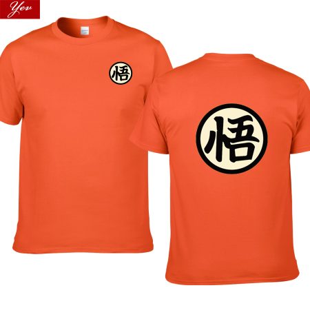 T-Shirts Dragon Ball Anime Top Tees Cotton High Quality Tshirt