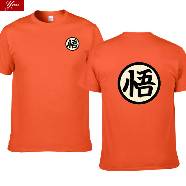 T-Shirts Dragon Ball Anime Top Tees Cotton High Quality Tshirt