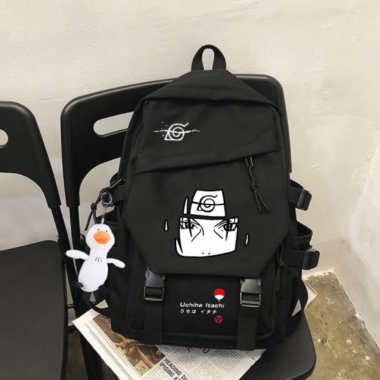 Anime Naruto Bag Uchiha Sasuke Itachi Hatake Kakash Akatsuki For Teentage Laptop Travel Rucksack Student