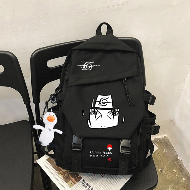 Anime Naruto Bag Uchiha Sasuke Itachi Hatake Kakash Akatsuki For Teentage Laptop Travel Rucksack Student