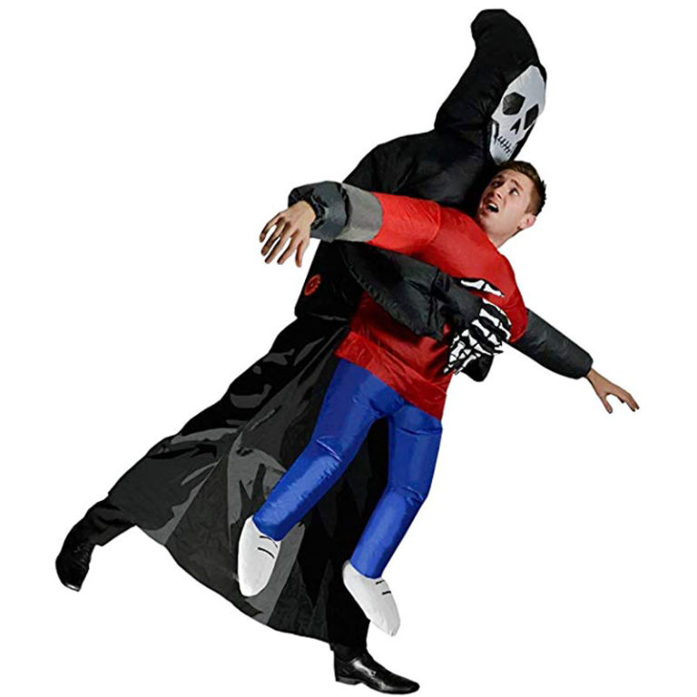 Inflatable Ghost Costume Adult Fantasy The Grim Reaper Suit The Grim Reaper Masquerade Men - Image 3