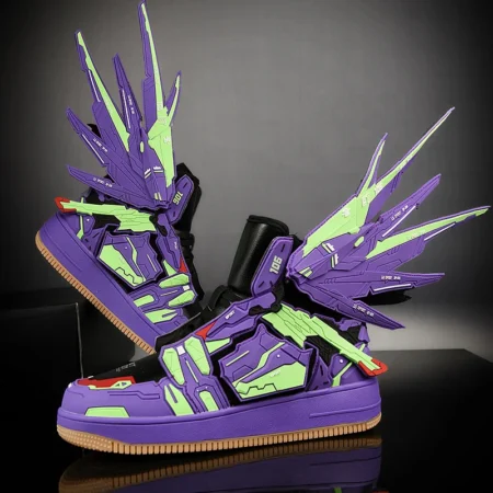 Cool Wing Sneakers Bat Design Light Flat Luxury Running Shoes