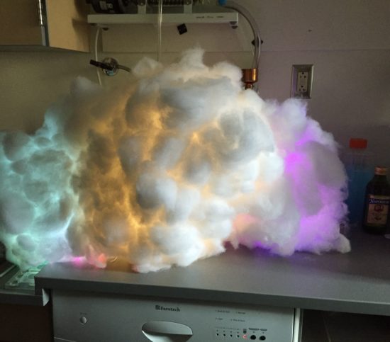 Cloud Light APP Control Music Synchronization 3D RGBIC Ambient Lightning 5V-USB Simulation Clouds Children'S Room Light