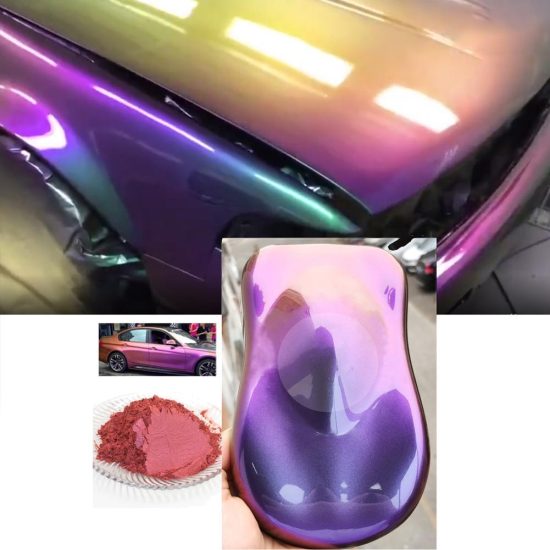 Chameleon Pigment Color Changing Chrome Powder 1lot=10gram 1805 Sparkle Gold/Red/Violet