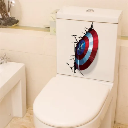 Spider Man Wall Sticker for Room Height Ruler Bedroom Home Decor Art