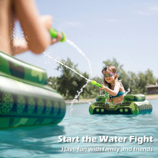 Tank Swimming Pool with Free Water Gun  Outdoor Hot Tubs - Image 3