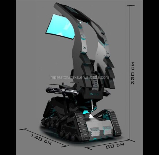 Ultimate Gaming Chair Cockpit Workstation Fully Recline with RGB,OEM ODM - Image 4