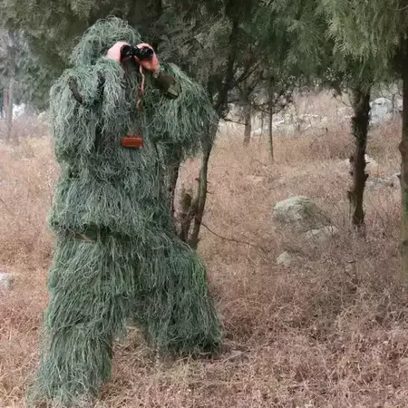 3D Tactical Suit Military Hunting Camouflage Outdoor Jungle Clothes Pretend Pubg Suit