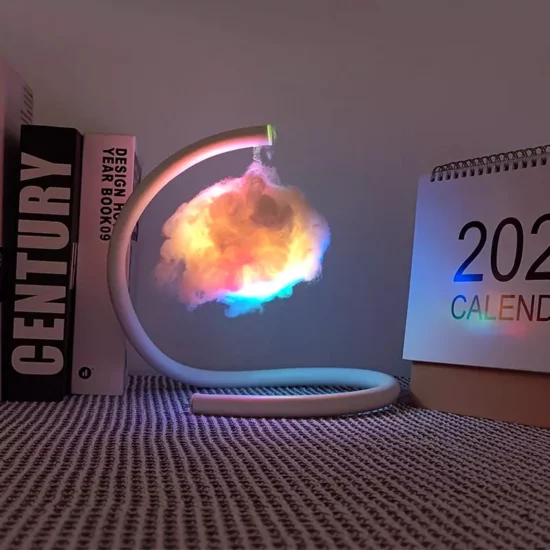 Creative Cloud Lamp Cotton Shape DIY Room Decor Bedroom Living Room Table Lamp Bedside Night Light