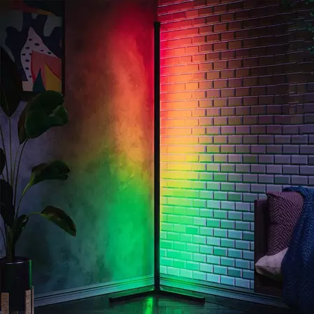 LED Floor lamp Indoor Home Decoration Modern Corner For Art Decor RGB Color