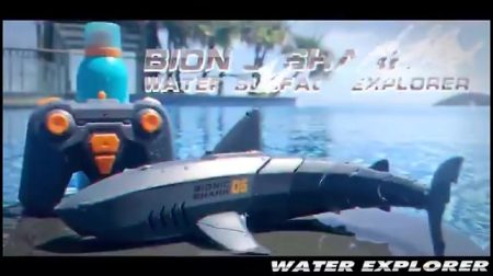 RC Shark Robot With Camera HD Wif Fpv Electric Waterproof Animals Submarine Fish Machine Simulation Toys