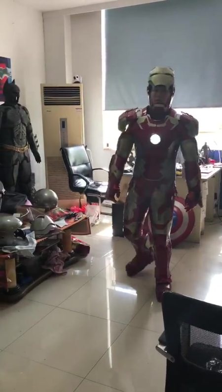 Iron Man Real People Armor Cosplay