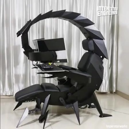 PC Gaming Chair Workstation J20 Veryon with Heat and Massage Cockpit As Predator