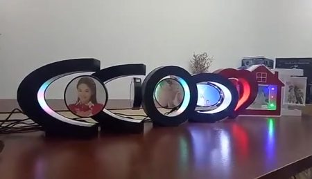 Customized Photo Frame Creative Wooden With Led Light For Living Room Bedroom Decoration Custom Text Photo