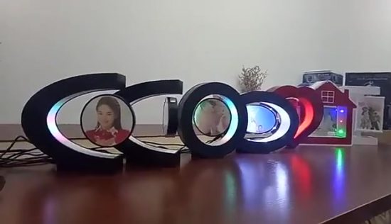 Customized Photo Frame Creative Wooden With Led Light For Living Room Bedroom Decoration Custom Text Photo