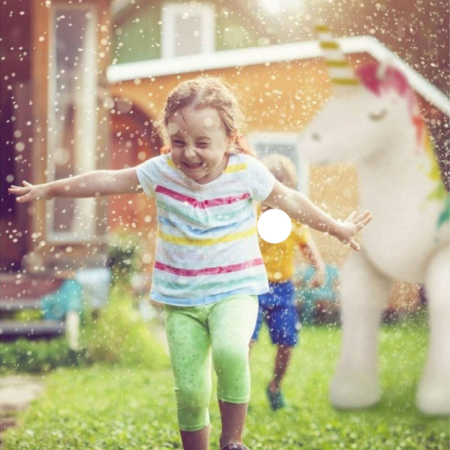 Animal Sprinkle Water Park Inflatable Elephant Outdoor Beach Toy Children Play Water Unicorn Spray Water Toys